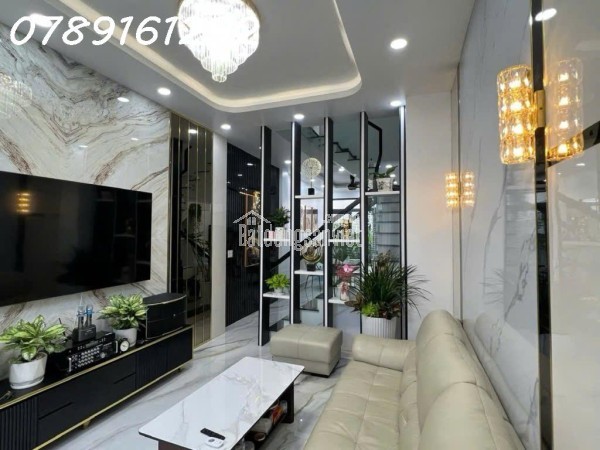 HẺM XE HƠI - NƠ TRANG LONG - P13 - 60M2 - 4 TẦNG - 4PN - SỔ VUÔNG - HOÀN CÔNG - TẶNG NỘI THẤT -
