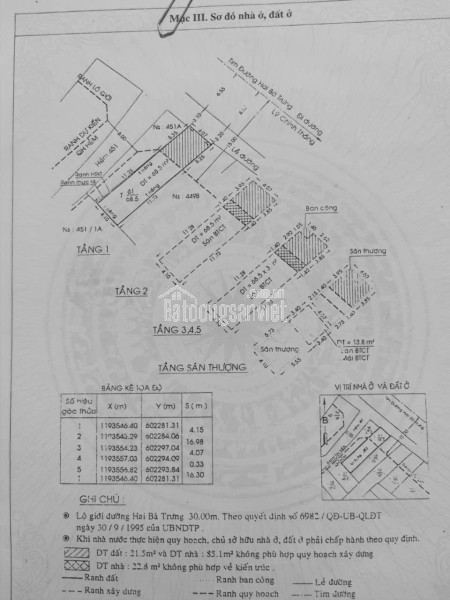 Bán Nhà Mặt Tiền 451 Hai Bà Trưng, Xuân Hòa