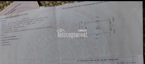 Hót  ACE ghép khách bán  lô đất 
 Diện tích: 98,6m2
 MT 5.02 Hậu Nở 5.06
 Đường làng rộng 8m  trục