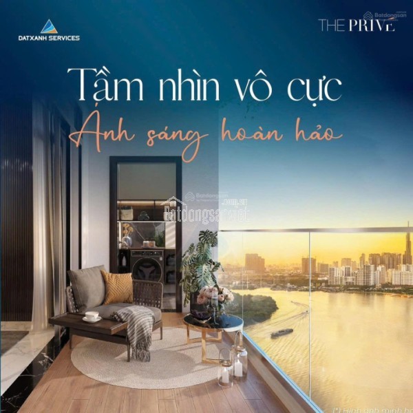 Rẻ Nhất Thị Trường căn hộ The Privé 2Pn 81m2  View Sông Thoáng Hướng Đông Nam Giá Chỉ 8,7 tỷ