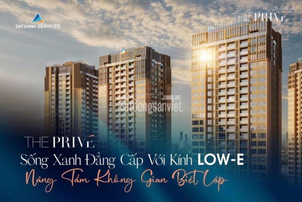 Rẻ Nhất Thị Trường căn hộ The Privé 2Pn 81m2  View Sông Thoáng Hướng Đông Nam Giá Chỉ 8,7 tỷ