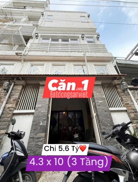 Bán Nhà Hẻm Xe Hơi 7/3 Trung Lang, P12, Tân Bình