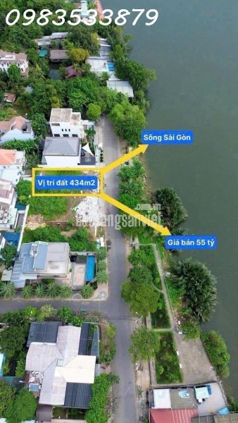 Bán đất mặt tiền đường số 10, khu bên sông Hiệp Bình Chánh, Thủ Đức - DT 15x29