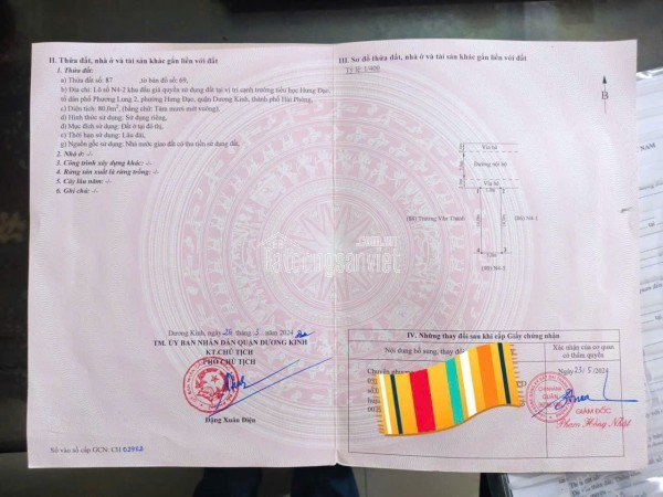 🌟 SIÊU PHẨM GIÁ F0 – ĐẤT HÒA NGHĨA DƯƠNG KINH – VIEW AO THOÁNG – CHỈ 9XX TRIỆU!!!