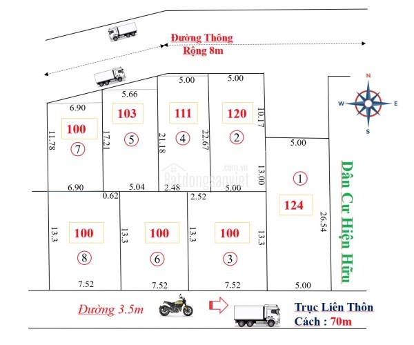 Chuyển Nhượng Lô Đất Đối Diện Nhà Văn Hóa thôn Tân Yên, Xã Hồng Kỳ, Sóc Sơn, Hà Nội.