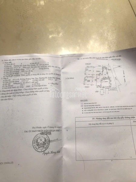 Bán Nhà Mặt Tiền 215B Hoàng Văn Thụ, Phú Nhuận