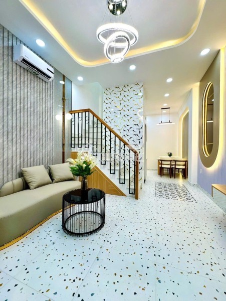Phú Nhuận - Nhà 3 tầng 76m2 (4x19) - 6 phòng ngủ - Hẻm rộng - Nhỉnh 8 t.ỷ