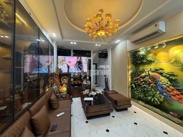 BÁN NHÀ NGÕ Ô TÔ TÂN MAI, HOÀNG MAI 36Mx5T, MT 4.5M GIÁ 9.98 TỶ
