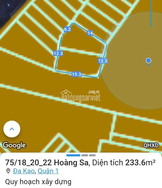 Bán Nhà Hẻm Xe Hơi 75/18 -20-22 Hoàng Sa, Phường Đakao, Quận 1