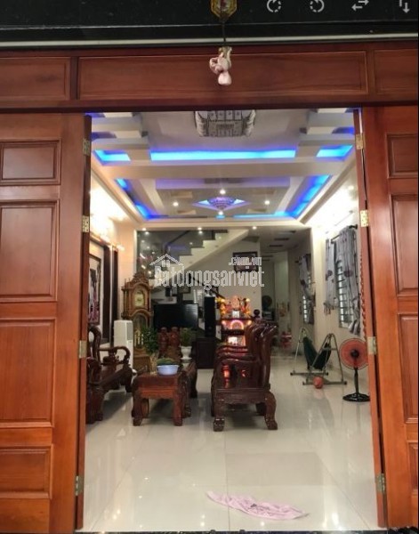 QUẬN 12 - HẺM XE HƠI - NGANG 6M - 150m2 - NHÀ 4 TẦNG KIÊN CỐ - NỞ HẬU TÀI LỘC - KHU AN NINH DÂN