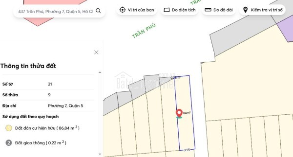 Mặt Tiền Trần Phú, Phường 7, Quận 5: DT 4x20m, Giá Tốt 21 tỷ - Cơ Hội Đầu Tư Vàng!