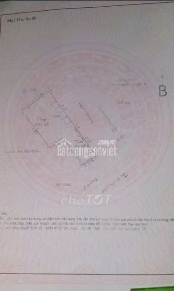 Bán nhà mặt tiền góc chữ L G56 Cư Xá Vĩnh Hội P6 Quận 4