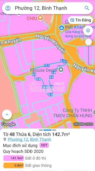 Bán Nhà Mặt Tiền 36 Nguyễn Khuyến, P.12 ,Q. Bình Thạnh