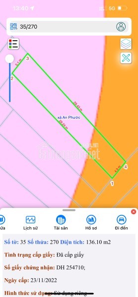 CHÍNH CHỦ BÁN ĐẤT NỀN - XÃ AN PHƯỚC, HUYỆN LONG THÀNH, TỈNH ĐỒNG NAI