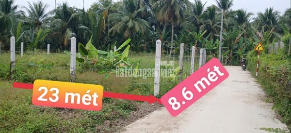 Bán rẻ gấp cặp 2 nền đất thổ cư liền kề. Ấp phước Thuận, xã Phước Thạnh, TP Mỹ Tho