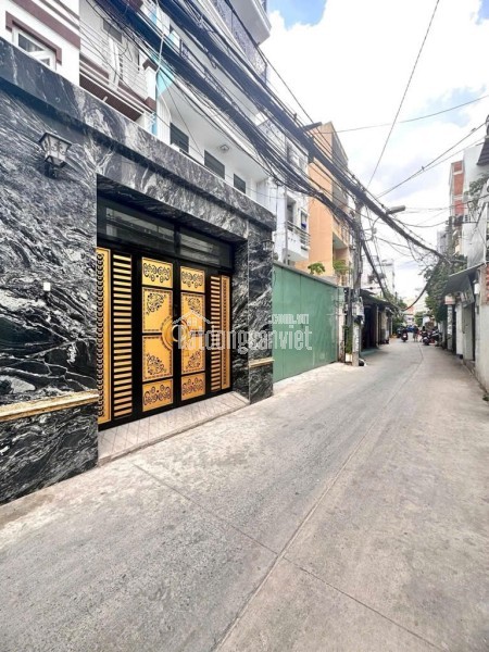 NHÀ 3 TẦNG BTCT - CMT8 QUẬN 10 - 60M2 (5x12) NGANG KHỦNG - HẺM BA GÁC- GIÁ 9.6 TỶ