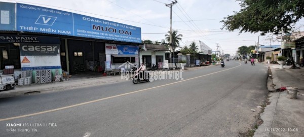 Bán lô đất thổ phân lô mặt tiền đê bao giá 7,5 tỷ