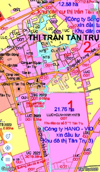 Bán lô đất thổ phân lô mặt tiền đê bao giá 7,5 tỷ
