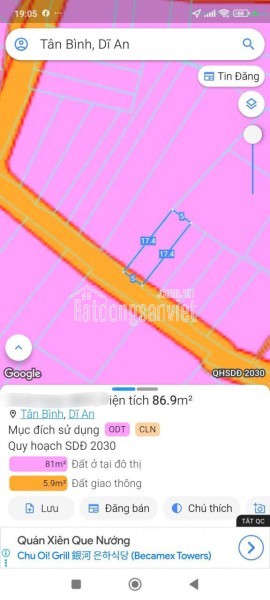 NHÀ MẶT TIÈN GIÁ RẺ, 87M² (Ngang 5m), SHR, 2,75 tỷ, ĐƯỜNG LIÊN HUYỆN TÂN BÌNH DĨ AN
