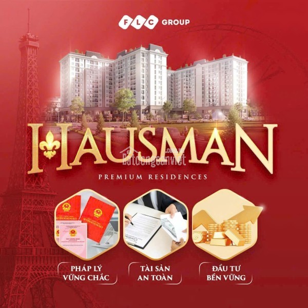 Em có quỹ căn ngoại giao 3PN, chung cư Hausman mặt đường Lê Quang Đạo kéo dài