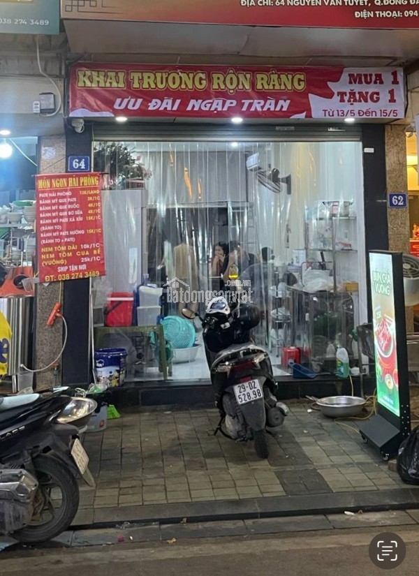 SANG NHƯỢNG MBKD QUÁN ĂN TẠI MẶT PHỐ ẨM THỰC NGUYỄN VĂN TUYẾT