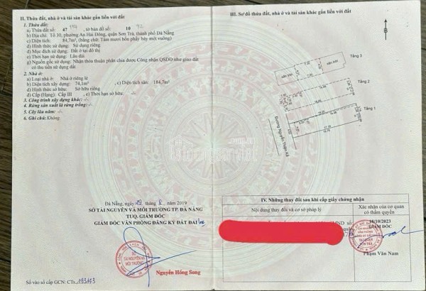 Bán nhà mặt tiền 19 An trung đông 6 - Sơn Trà - Đà nẵng siêu đẹp