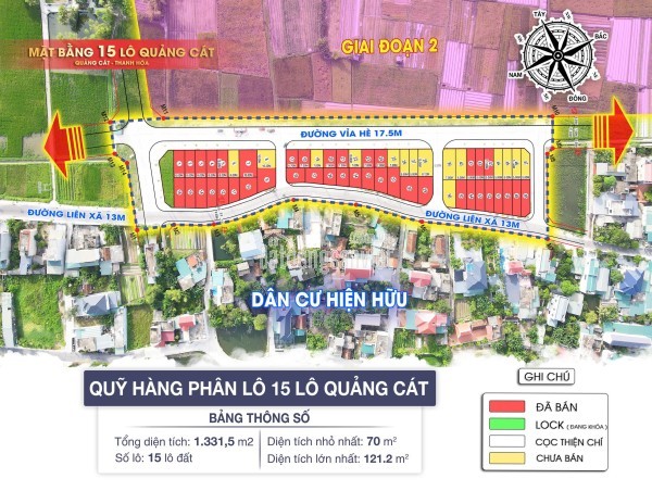 - Dự án có tầm giá phải chăng (hơn 1 tỷ chút/ lô, diện tích 70-125m2)
- Hạ tầng đồng bộ: đường