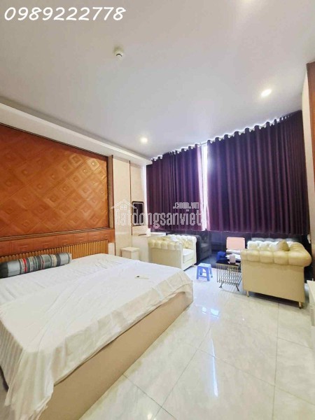 2 MẶT TIỀN ĐƯỜNG HOA –  PHƯỜNG CẦU KIỆU (MỚI) - NỞ HẬU 7.8M – 5 TẦNG THANG MÁY - TỔNG 18 PHÒNG -