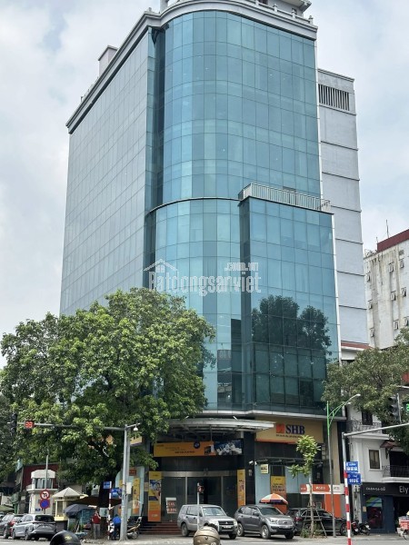 Bán toà văn phòng hạng B lô góc 2 mặt phố- Phố Huế- Đại Cồ Việt- 525m2- 12 tầng giá 5XX tỷ