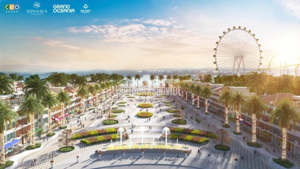 GRAND OCEANIA VÂN ĐỒN – BIỆT THỰ BIỂN ĐẲNG CẤP TRONG QUẦN THỂ SONASEATọa lạc tại Khu đô thị nghỉ