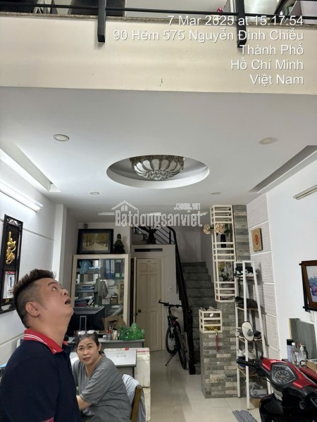 Bán Nhà 575/86 Nguyễn Đình Chiểu, Quận 3. DT: 3.2m*10m. CN: 29m2. 5 Tầng. Giá 9.9 tỷ