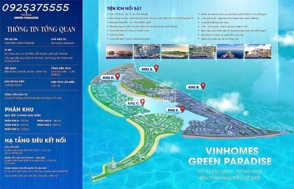 Vinhomes Cần Giờ đại đô thị 2870hecta lớn nhất Việt Nam. Nhận booking và giữ giá tốt ngay từ khi