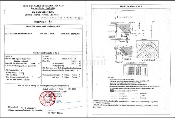 Chính Chủ Bán Mặt Tiền Nguyễn Thiện Thuật, P.1, Q.3: (5x7.8m), Giá Tốt Chỉ 22,9 Tỷ!
