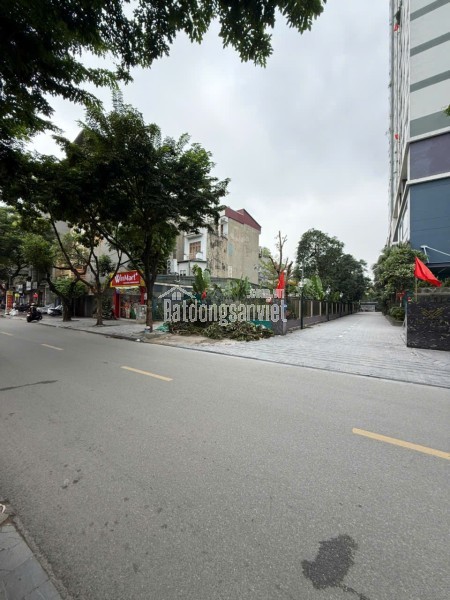 Mảnh Đất Vàng DT 1112m2, Trung Tâm Quận Thanh Xuân Mặt Phố Vũ Tông Phan, Lô Góc, Thông Số Đẹp,