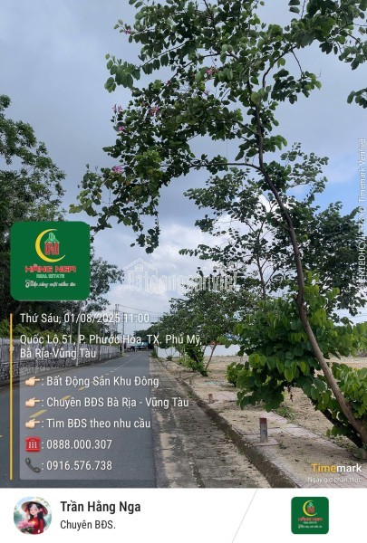 SIÊU PHẨM ĐẤT NỀN TRUNG TÂM PHÚ MỸ – PHƯỚC HÒA, BRVT