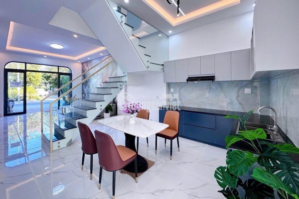 Chỉ 500 triệu sở hữu ngay căn nhà mới xây ở gần KCN Phước Đông, sổ hồng riêng, hoàn công đầy đủ