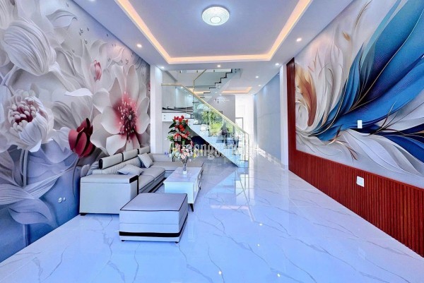 Chỉ 500 triệu sở hữu ngay căn nhà mới xây ở gần KCN Phước Đông, sổ hồng riêng, hoàn công đầy đủ