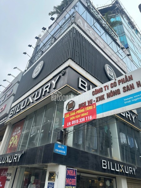 Toà văn phòng Mặt phố Nguyễn Trãi lô góc -190m2-11 tầng dòng tiền 450tr/tháng nhỉnh 99 tỷ