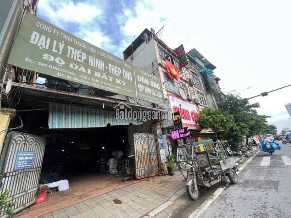 Bán nhà lô góc 2 mặt phố Giải Phóng- Tương Mai- Hoàng Mai- 815m2 mặt tiền 38m giá nhỉnh 400 tỷ