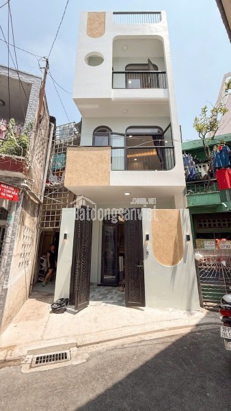 BÁN NHÀ HXH NGUYỄN TRỌNG TUYỂN P.15 PHÚ NHUẬN 4 TẦNG FULL NỘI THẤT CAO CẤP GIÁ 10.5 TỶ TL