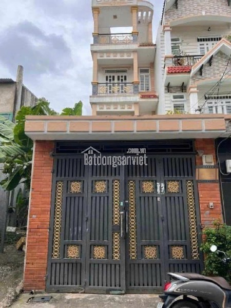 BÁN NHÀ QUẬN 12 -  TPHCM 4 TẦNG - 164M² - ĐƯỜNG TCH10 ,TRẦN THỊ NĂM - HẺM XE HƠI 12M - GẦN NGUYỄN