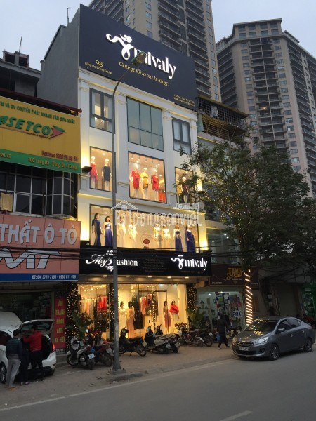 Siêu hiếm! Nhà mặt phố Trần Văn Lai 4 tầng, trung tâm The Manor – phù hợp F&B, showroom, spa