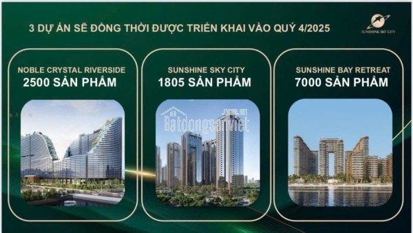 BOOKING SỚM BLOCK V7 - V8 - V9 SUNSHINE SKY CITY- QUẬN 7- TPHCM - GIÁ CHỈ 5 TỶ