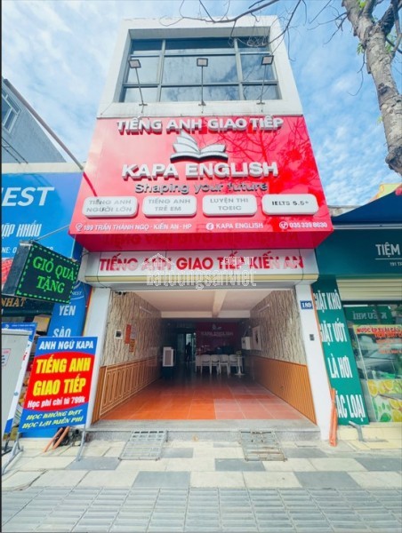 NHÀ MẶT ĐƯỜNG TRUNG TÂM KIẾN AN -TRẦN THÀNH NGỌ - HẢI PHÒNG