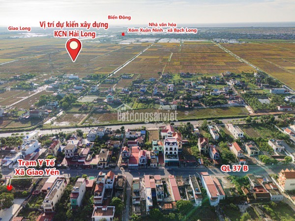 Chỉ hơn 1 tỷ bán lô đất 90m2 sát khu công nghiệp vsip hải long nam định