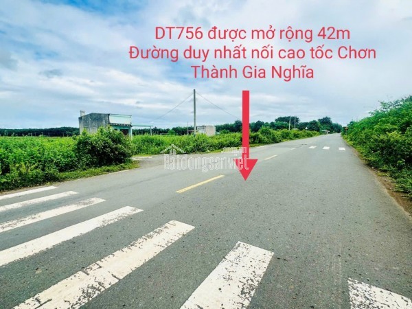 ai muốn mua kinh doanh thì em có lô ngay thị xã chơn thành mt đường 42m