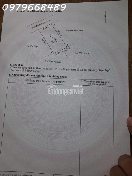 Bán lô đất giá công nhân tại Ngũ Lão, Thủy Nguyên ngay gần KCN VSip