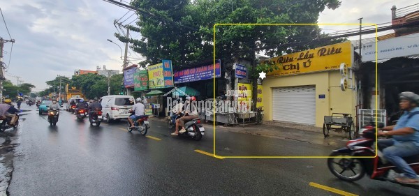 Cho thuê nhà mặt tiền Bình Long 162m²- CẠNH NGÃ TƯ