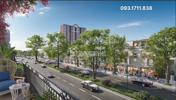 Fiesta Central Bình Dương  0987663865 sinh lời gấp đôi nhà phố 2 mặt tiền Lê Lợi