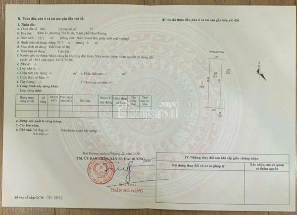 CHÍNH CHỦ GỬI BÁN – NHÀ SIÊU ĐẸP TRUNG TÂM PHƯỜNG NGỌC CHÂU, TP HẢI DƯƠNG – GIÁ CHỈ 1,3XX TỶ